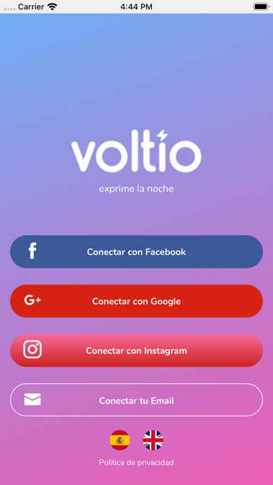 Screenshot #1 pour Voltio - Exprime la Noche