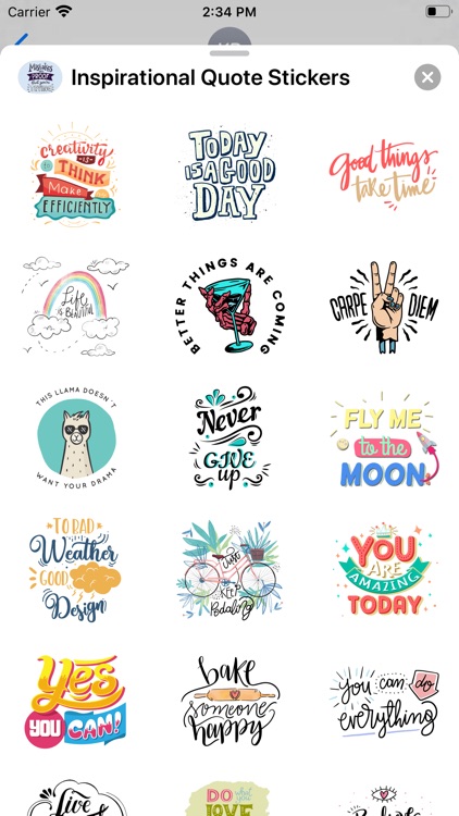 Inspirational Quote Stickers