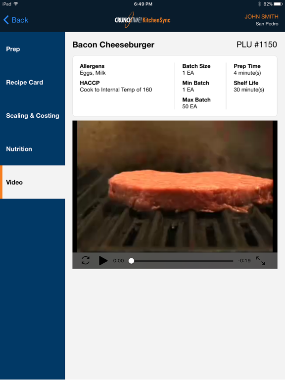 Screenshot #6 pour CrunchTime! Kitchen Sync M