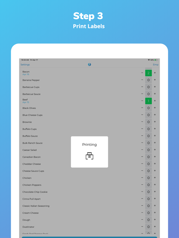 PrepWizard iPad screenshot 4 - Business app