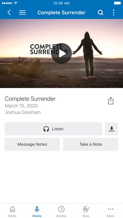 Trailhead Church NC Screenshot