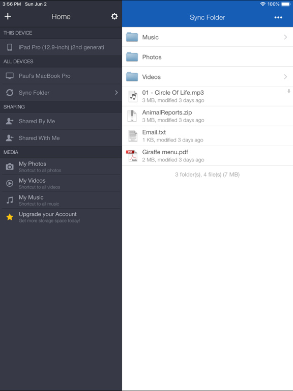 Screenshot #4 pour JustCloud