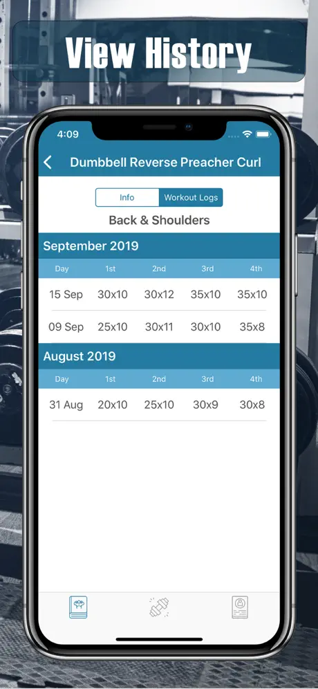 Warrior Gym Workout Tracker