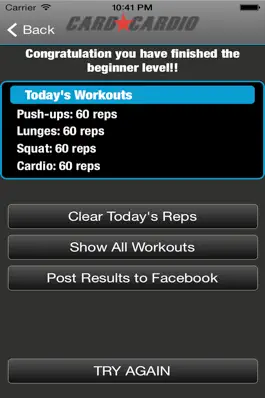 Game screenshot Cardio Cards hack