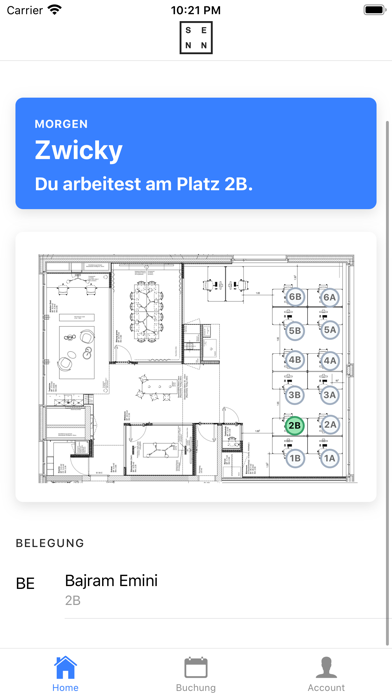 sitz.senn Screenshot