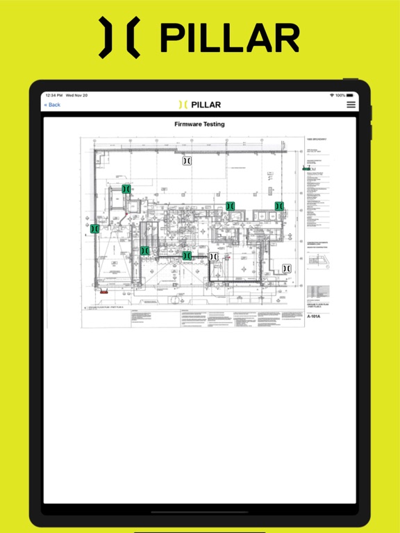 Pillar On-Site iPad screenshot 2 - Business app