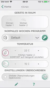 Dimplex Energy Control iphone bilder 2