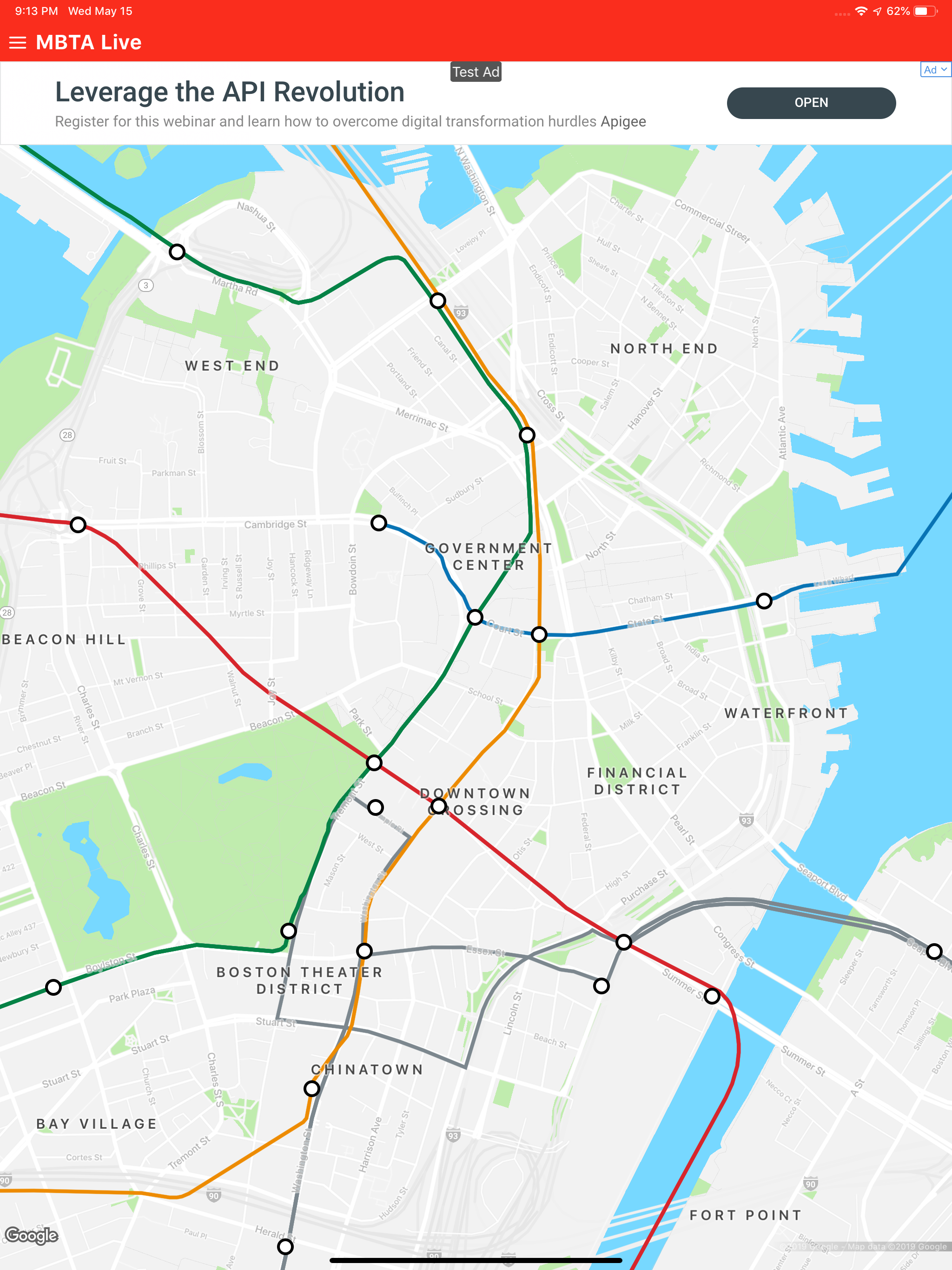 MBTA Live - Boston Transit App