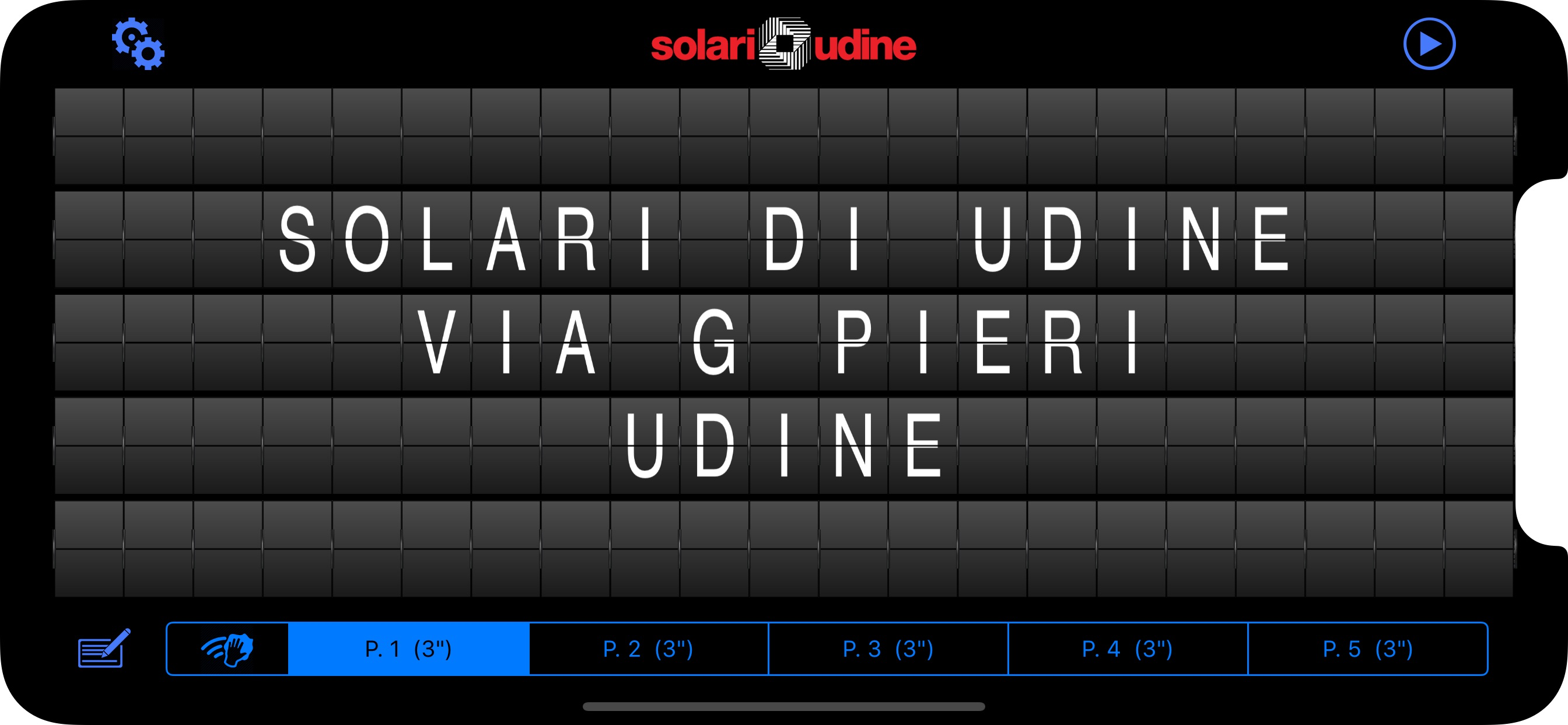 Solari SplitFlap screenshot 4