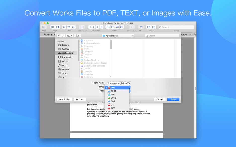 #5. File Viewer for Works (macOS) Podle: Enolsoft Co., Ltd.