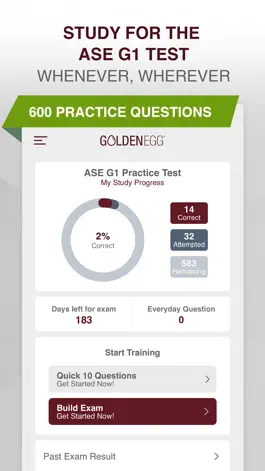 Game screenshot ASE G1 Practice Test Prep mod apk