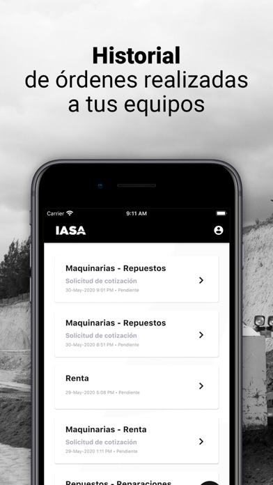 IASA Access Screenshot
