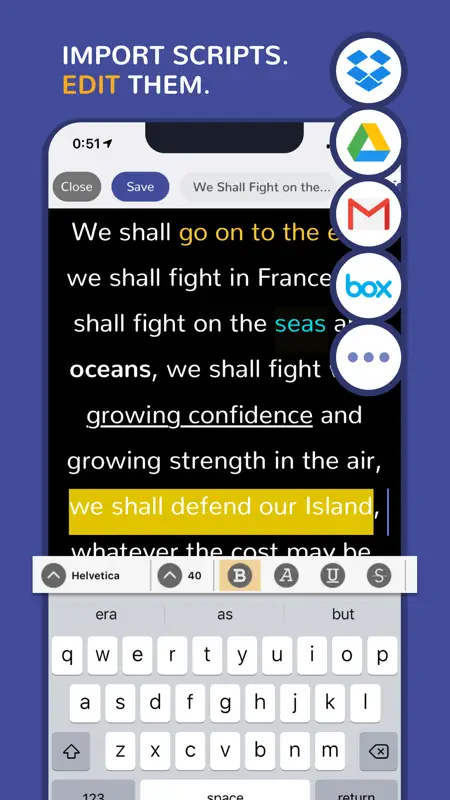 Teleprompter Easy Prof Hornet screenshot 7 of 10