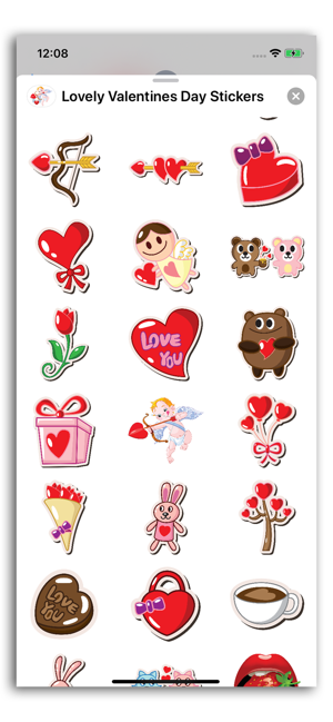 Lovely Valentine's Day Sticker(圖2)-速報App