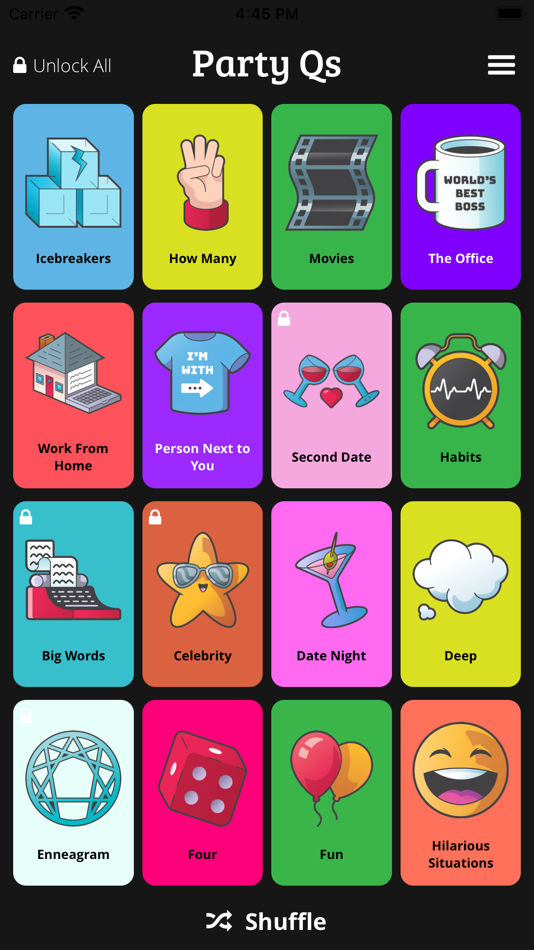 #2. Party Qs - Questions App (iOS) 由: Party Qs, Inc.