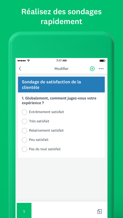 Screenshot #1 pour SurveyMonkey