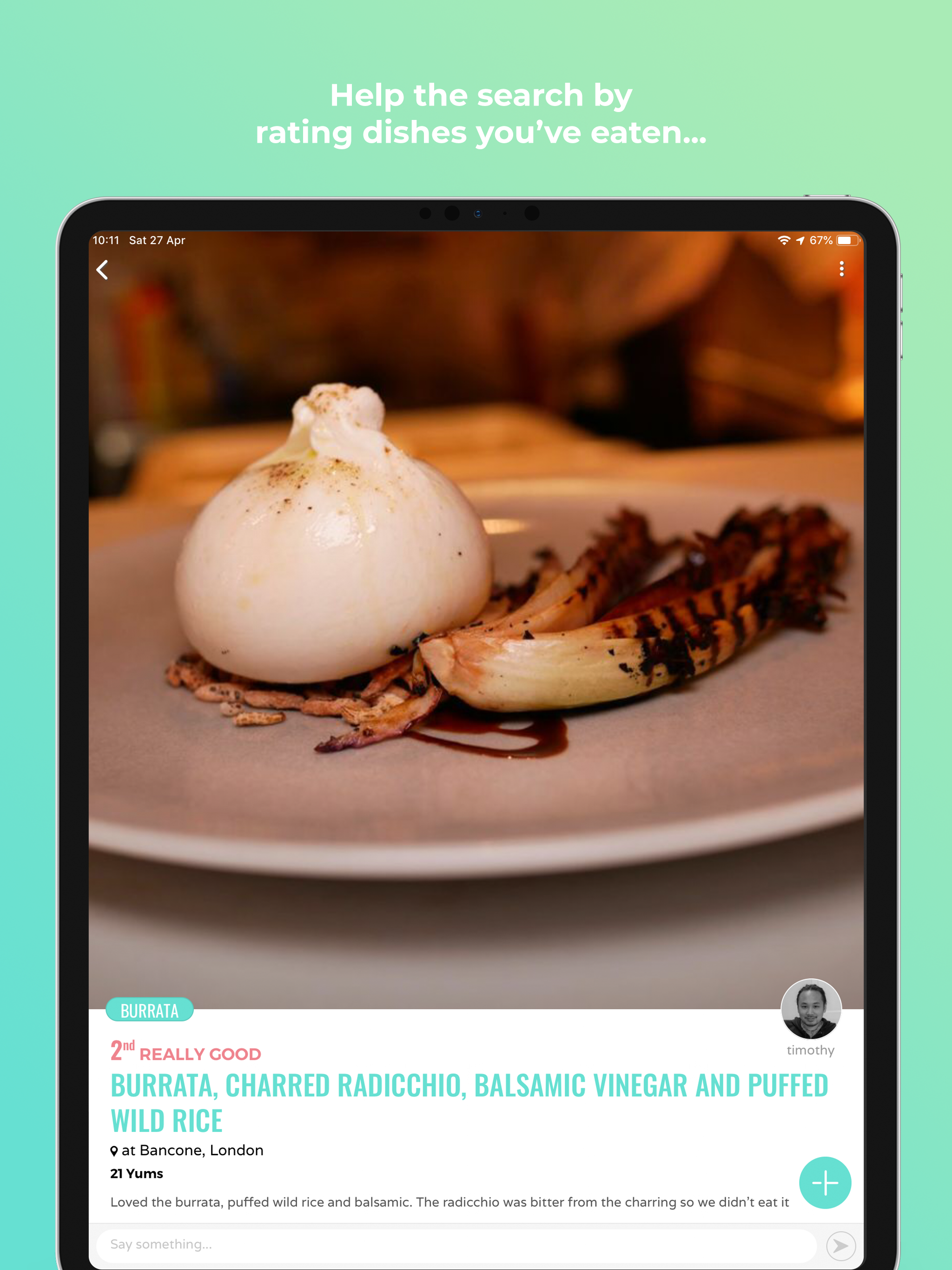 Eaten - The Food Rating App screenshot 10