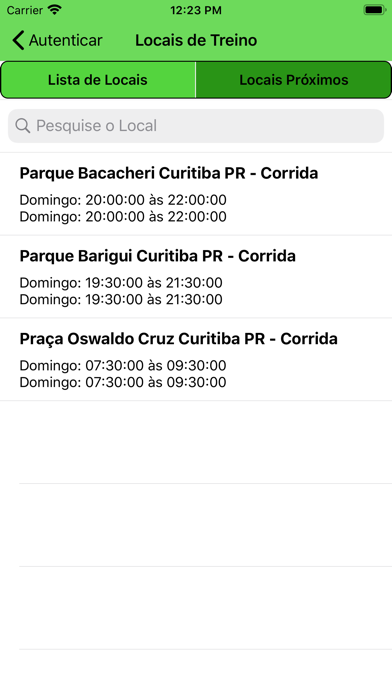 TF Assessoria Esportiva Screenshot