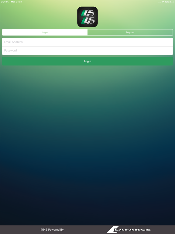 App screenshot