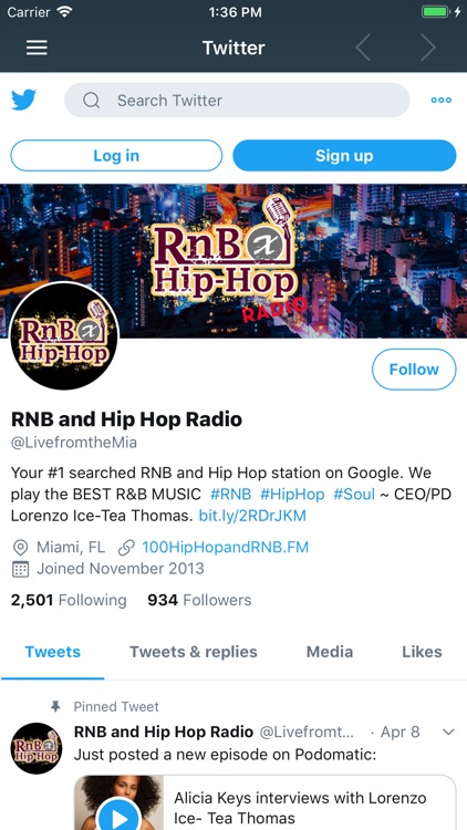 100 Hip Hop and RNB.FM screenshot-4