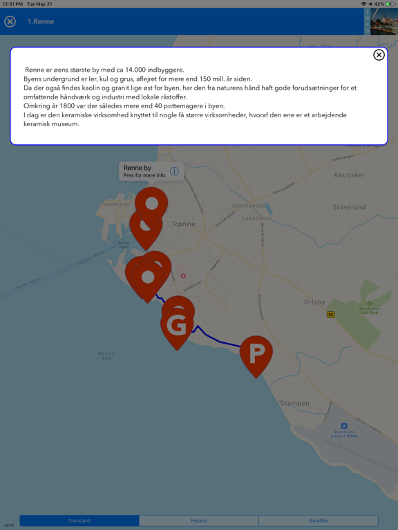 Screenshot #5 pour Kyststier på Bornholm