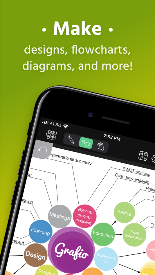#1. Grafio 4 - Diagram Maker (iOS) 由: Ten Touch Ltd.
