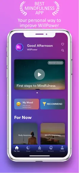 Game screenshot WillPower - Meditation & Sleep mod apk