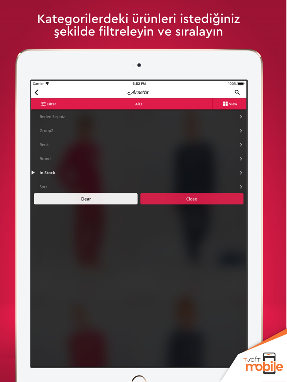 Arnetta iPad screenshot 5 - Shopping app
