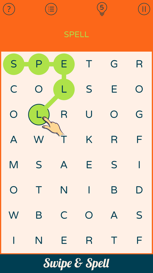 Spell Color : Unscramble Words - 1.11 - (iOS)