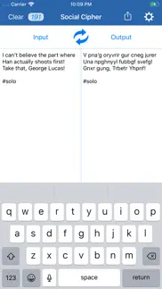 social cipher iphone capturas de pantalla 1
