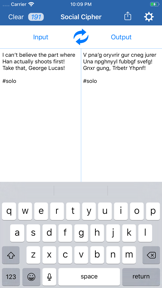 Social Cipher screenshot