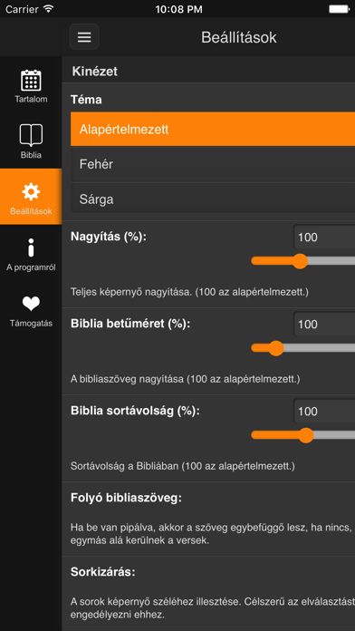 Károli-Biblia Screenshot