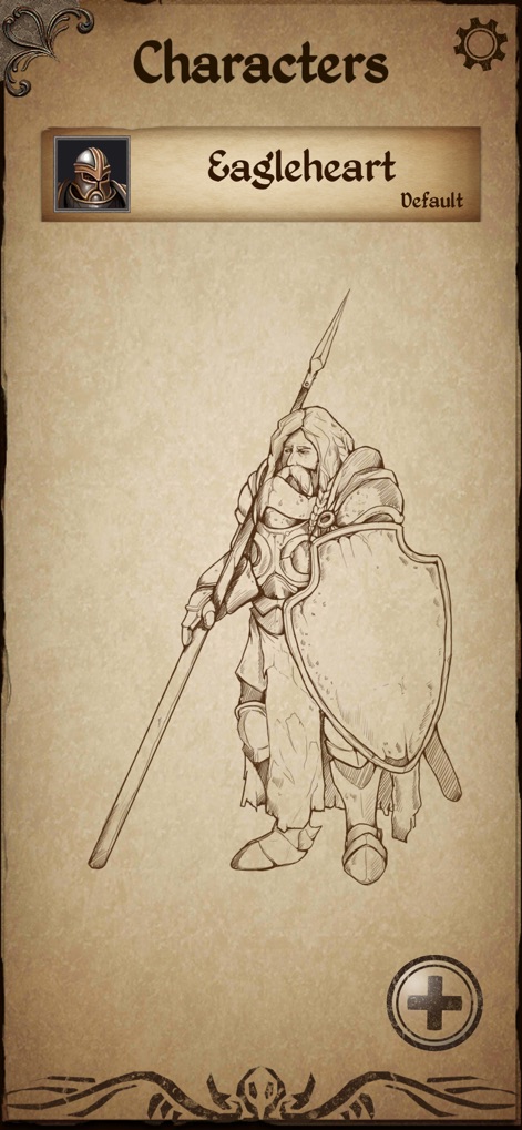 Character Sheet - Games App | MWM