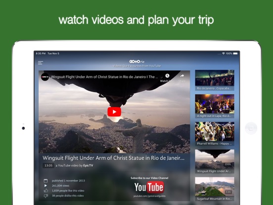 Rio de Janeiro Travel Guide . iPad screenshot 5 - Travel app
