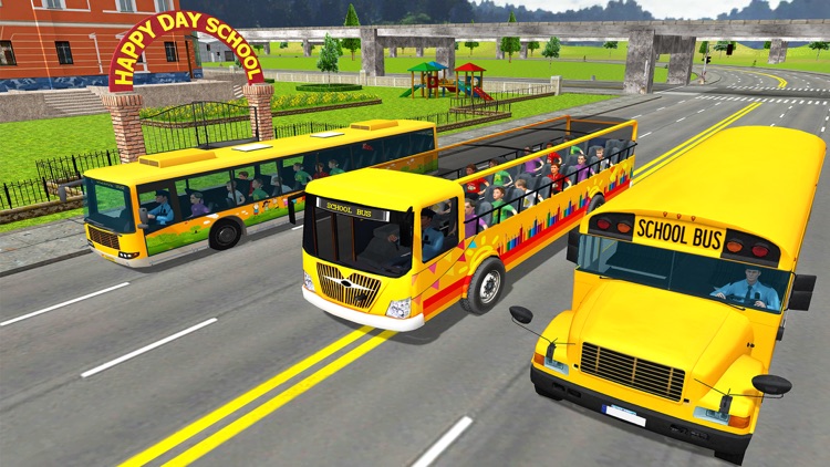 School Bus Coach Driver screenshot-4