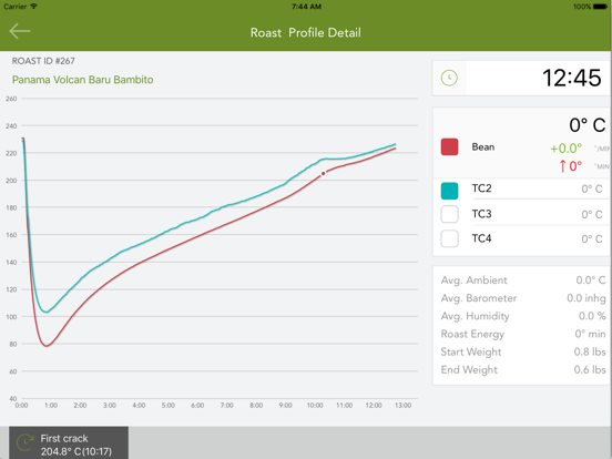 Screenshot #5 pour RoastLogger