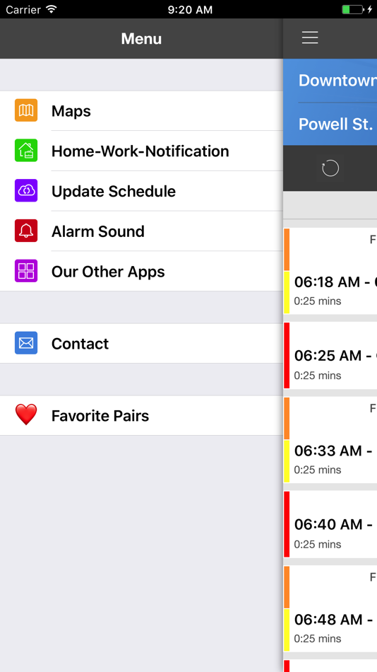 #3. onTime : Transit (iOS) Podle: Mobileware Inc.