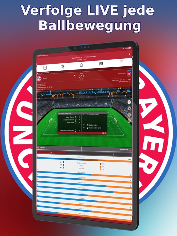 Screenshot #6 pour Sports News - FC Bayern ed.