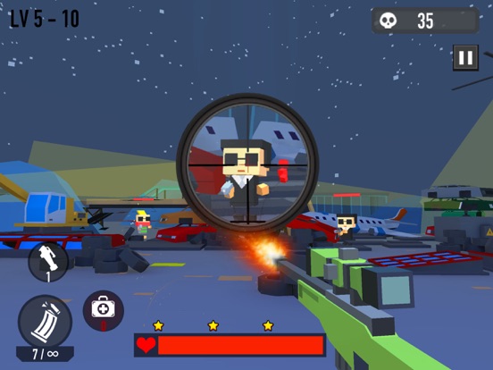 Screenshot #4 pour Block Shooting Hero - Gun Game