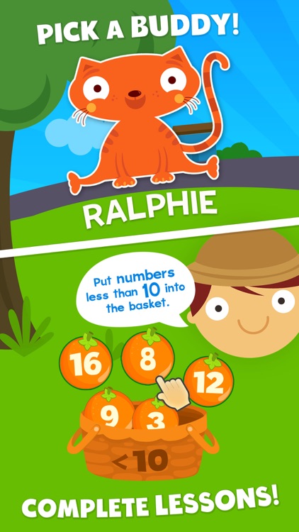 Animal Kindergarten Math Games