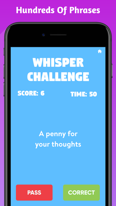 Whisper Challenge - Group Game Screenshot