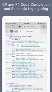 continuous .net c# and f# ide iphone screenshot 1