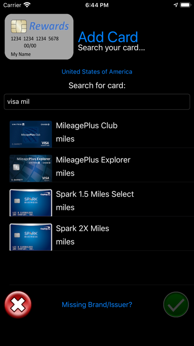 Which-Card Screenshot