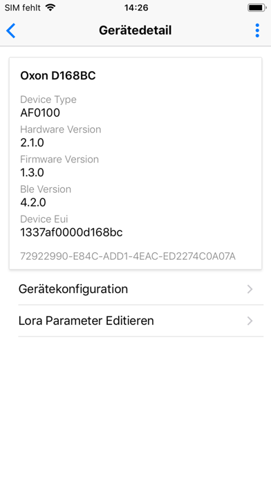 Screenshot #2 pour OXON Device Manager