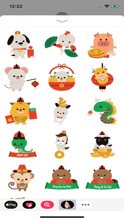 Chinese New Year Stickers
