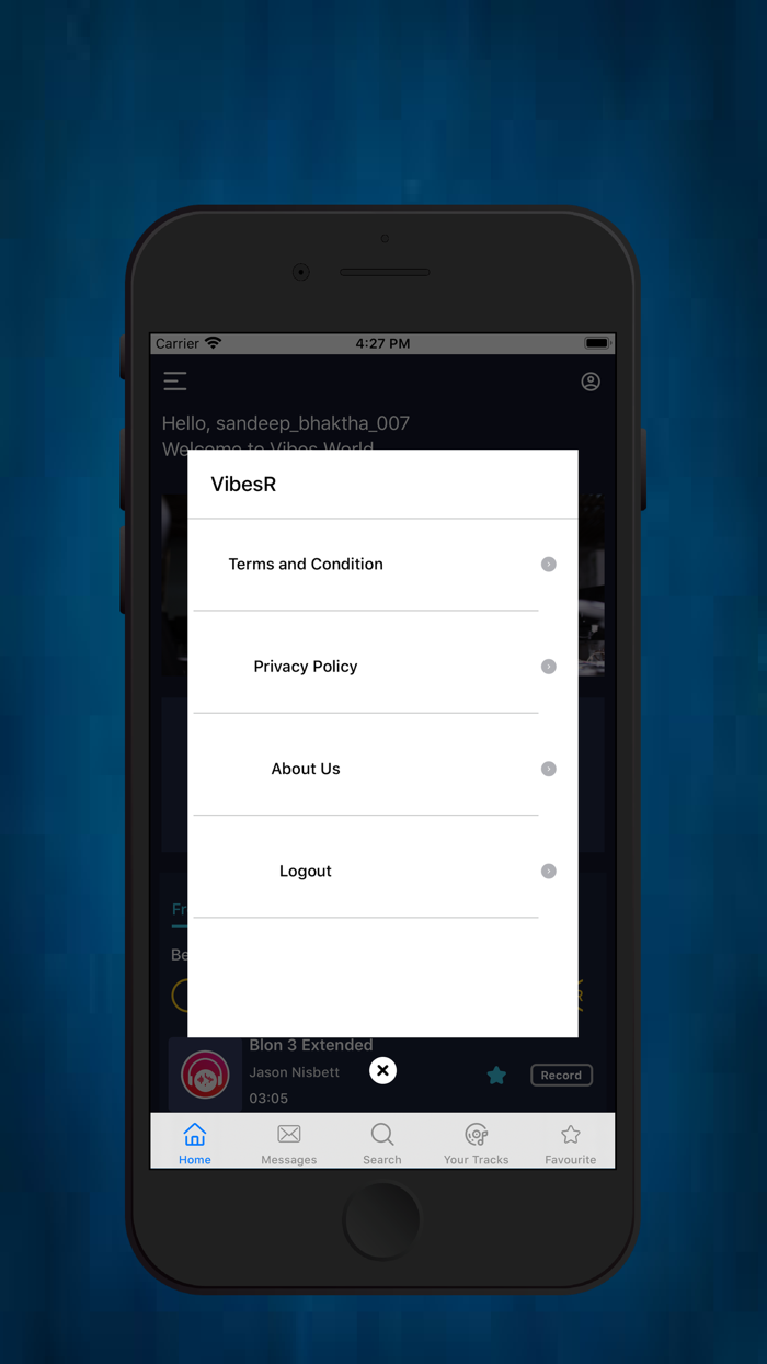 vibesR - song recording tool
