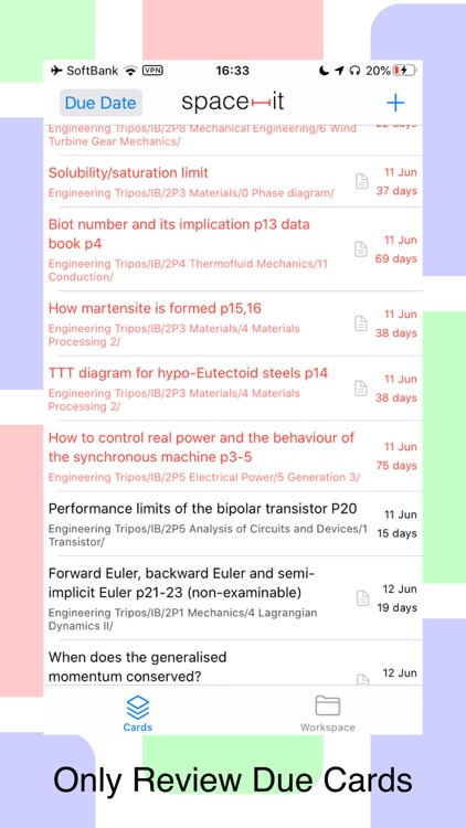 space it - Anki Flashcards