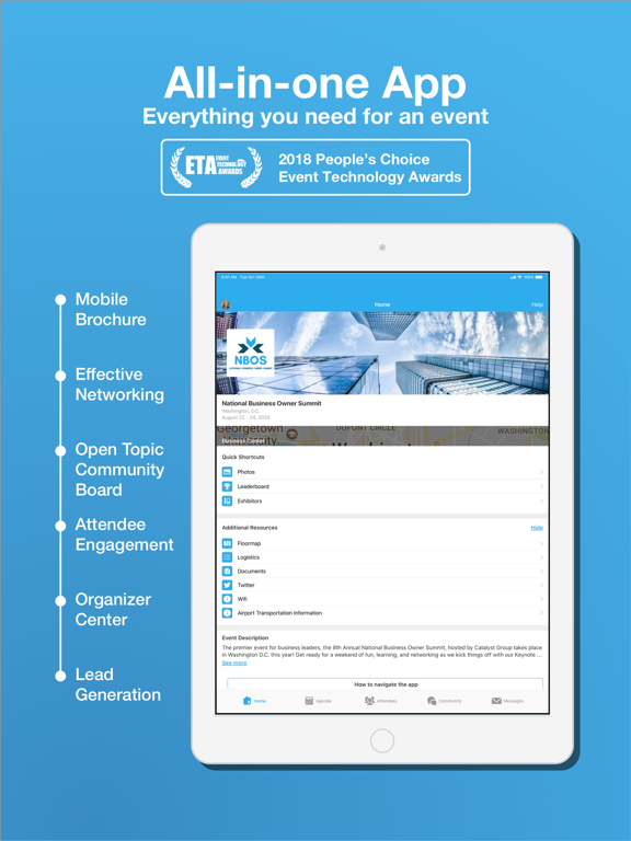 Whova - Event & Conference Appのおすすめ画像1