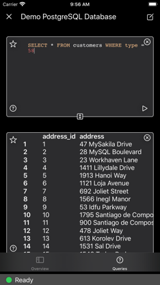 PostgreSQL Commander screenshot 5