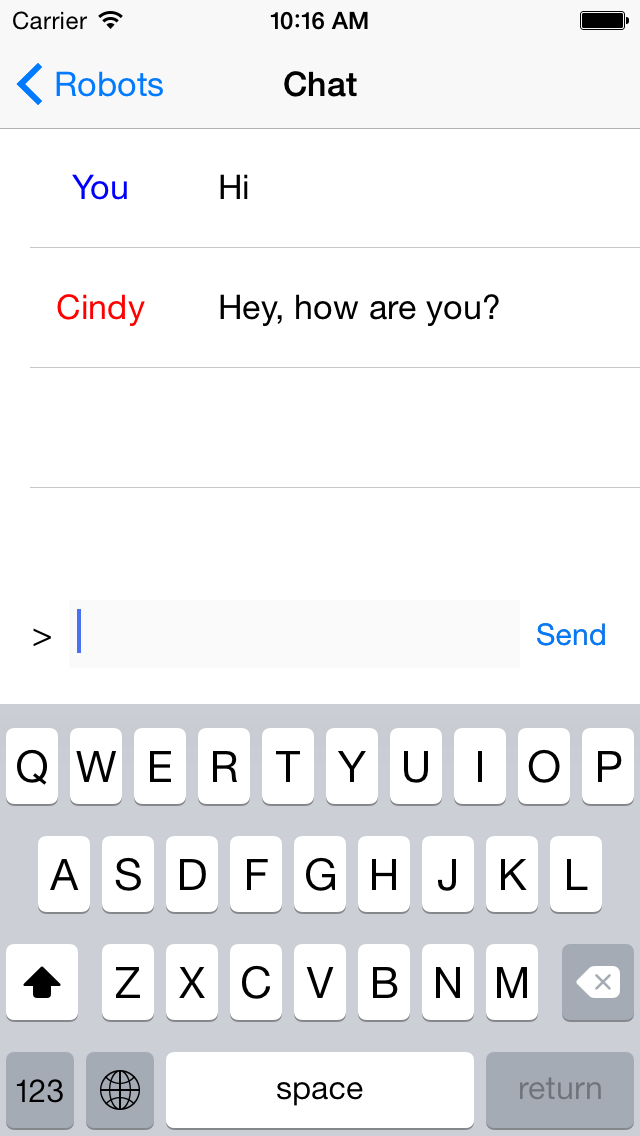 Robot Chat